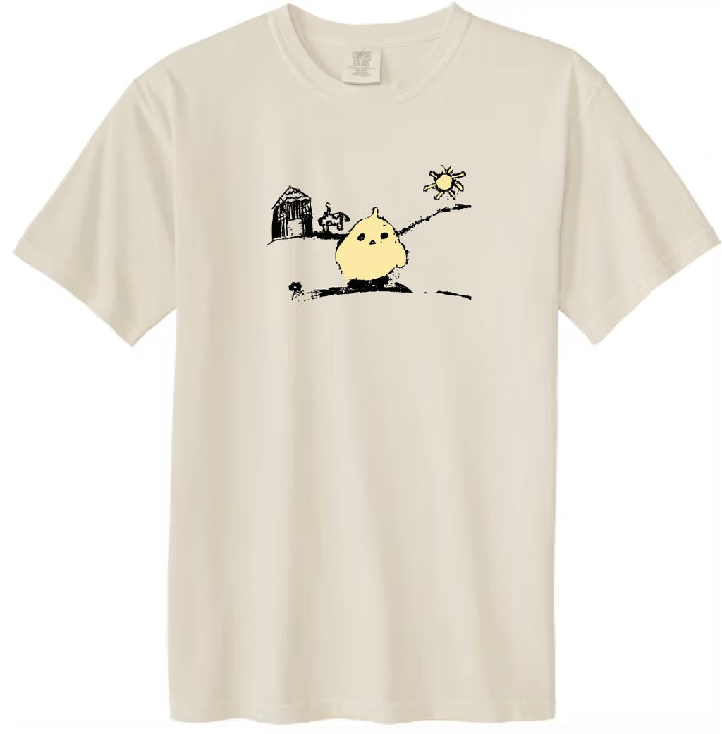 Cotton Tee, screen printed by Studio Busy